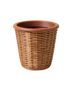 Mckee Self Watering Wicker Pot Planter