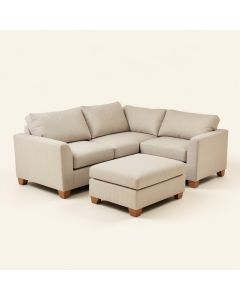 Enjie 81 '' Wide Reversible Sofa & Chaise With Ottoman (synthetic illustration; no displayed measurements)