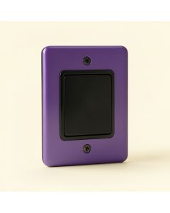 Lightning 2-Gang Toggle Light Switch Wall Plate (synthetic illustration; no displayed measurements)
