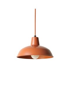 Cliff Arc Pendant Light Suspended From One Plain Cable