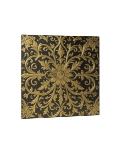 Viola 12 '' X 18 '' Metal Decorative Mural Tile (synthetic illustration; no displayed measurements)
