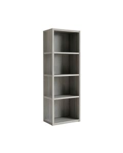 Linden Crest Narrow Cubby Tower - Gray (synthetic illustration; no displayed measurements)