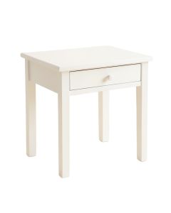 Slate Arc Side Table - White (synthetic illustration; no displayed measurements)