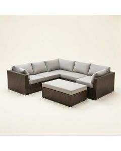 Merlyn 9 Piece Sectional Seating Group With Cushions (synthetic illustration; no displayed measurements)