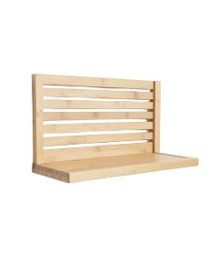 Ash Dale Wall-Mounted Entryway Organizer Shelf - Beige