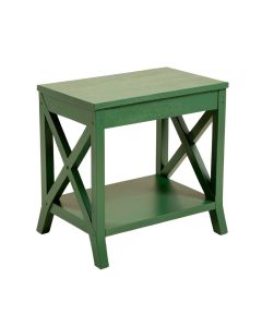 Hill Crest Side Table - Green (synthetic illustration; no displayed measurements)