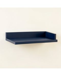 Harbor Crest Wall-Mounted Shelf - Navy (synthetic illustration; no displayed measurements)