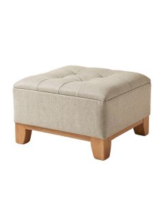 Dollard Round Button Tufted Storage Ottoman (synthetic illustration; no displayed measurements)