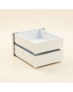 Elm Edge Under-Desk Drawer Unit - White (synthetic illustration; no displayed measurements)