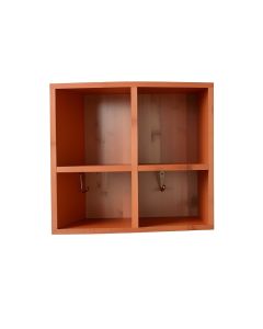 Cove Branch Wall-Mounted Entryway Organizer Shelf - Terracotta
