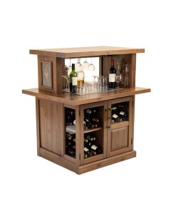 Sandpoint Bar With Wine Storage