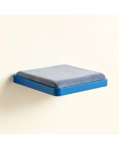 Moss Branch Wall-Mounted Cat Perch - Blue (synthetic illustration; no displayed measurements)