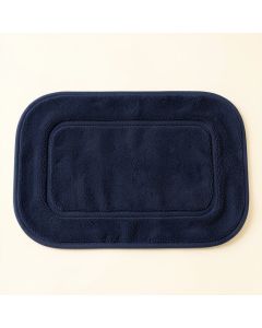 Clay Bend Bath Mat - Navy (synthetic illustration; no displayed measurements)