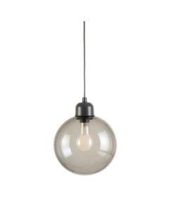 Laurel Dale Pendant Light Suspended From One Plain Cable - Gray