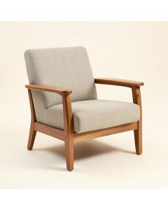 28.5 '' Wide Polyester Armchair (synthetic illustration; no displayed measurements)