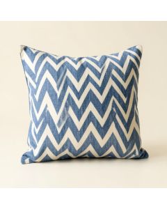 Cotton Chevron Throw Pillow (synthetic illustration; no displayed measurements)