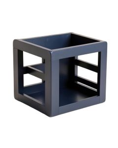 Dune Dale Empty Furniture-Style Pet Crate - Navy (synthetic illustration; no displayed measurements)
