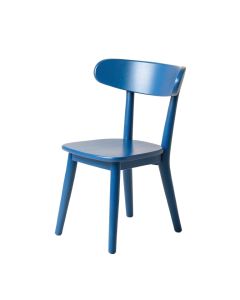 Slate Arc Dining Chair - Blue (synthetic illustration; no displayed measurements)