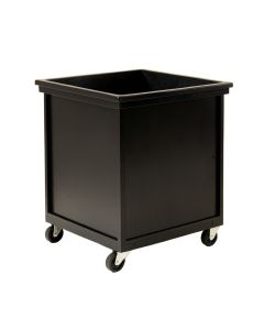 Fern Crossing Empty Rolling Workshop Cart - Black (synthetic illustration; no displayed measurements)