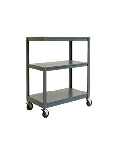 Brook Bluff Empty Rolling Workshop Cart - Gray (synthetic illustration; no displayed measurements)
