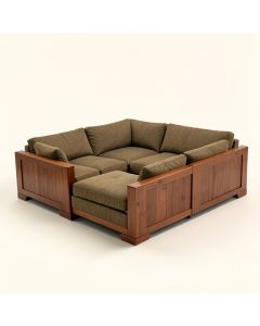 Wautoma 177 '' Wide Symmetrical Modular Corner Sectional (synthetic illustration; no displayed measurements)
