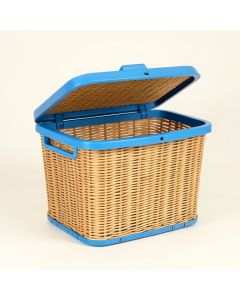 Maple Canyon Laundry Hamper - Blue (synthetic illustration; no displayed measurements)