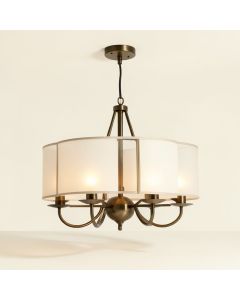 Sina 4 - Light Statement Drum Chandelier (synthetic illustration; no displayed measurements)