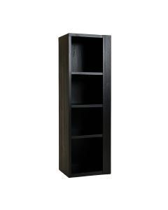 Bay Brook Narrow Cubby Tower - Black