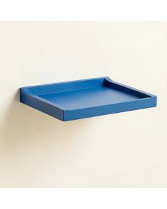 Birch Crossing Wall-Mounted Cat Perch - Blue (synthetic illustration; no displayed measurements)