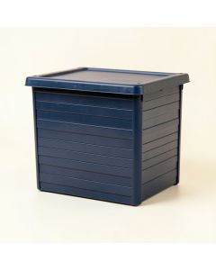 Cove Brook Closed Outdoor Storage Box - Navy (synthetic illustration; no displayed measurements)