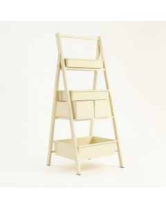 Aspen Bridge Empty Vertical Garden Frame - Cream (synthetic illustration; no displayed measurements)
