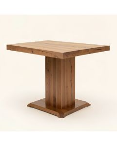 Wes Counter Height Rubberwood Solid Wood Dining Table (synthetic illustration; no displayed measurements)