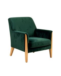 Charlie 30.7 '' Wide Velvet Armchair
