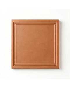 Lake Bridge Uninstalled Square Decorative Tile - Terracotta (synthetic illustration; no displayed measurements)
