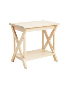Maple Dell Side Table - Ivory (synthetic illustration; no displayed measurements)