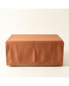Birch Canyon Flat Bed Sheet - Terracotta (synthetic illustration; no displayed measurements)