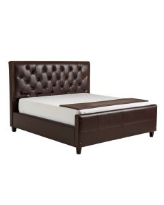 Eloria Tufted Upholstered Low Profile Standard Bed