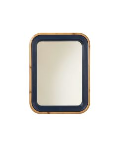 Summit Bluff Framed Wall Mirror - Navy