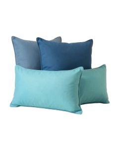 South Pacific Indoor/Outdoor , Removable Cover Pillow , Large & 1 Lumbar Pillow