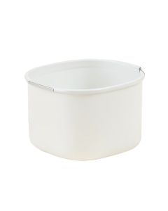 Fabrizio Enameled Organizer With Wall Basket