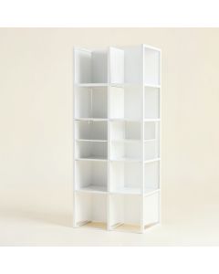 Glen Bend Empty Vertical Garden Frame - White (synthetic illustration; no displayed measurements)