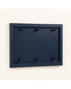 Oak Crossing Empty Wall-Mounted Tool Organizer Panel - Navy (synthetic illustration; no displayed measurements)