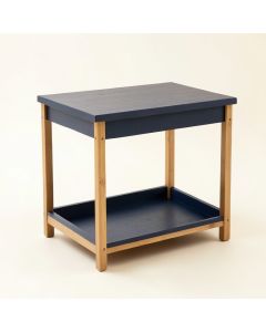 Dawn Bluff Empty Coffee-Station Organizer - Navy (synthetic illustration; no displayed measurements)