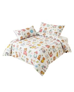 Harper 4 Piece Crib Bedding Set (synthetic illustration; no displayed measurements)
