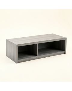 Stone Crossing Shoe Storage Bench - Gray (synthetic illustration; no displayed measurements)