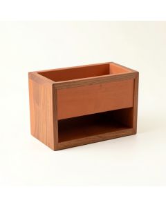 Bay Canyon Empty Raised Planter - Terracotta (synthetic illustration; no displayed measurements)