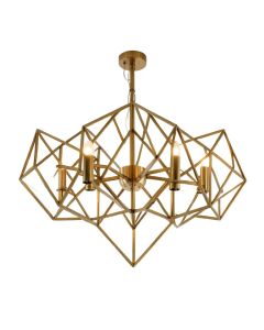 Coyle 4 - Light Unique Geometric Chandelier