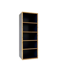Heath Dale Narrow Cubby Tower - Navy (synthetic illustration; no displayed measurements)