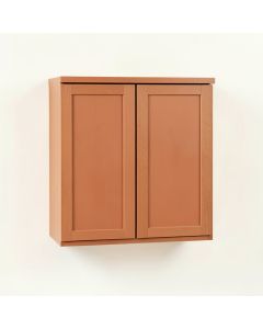Rowan Brook Wall-Mounted Laundry Cabinet - Terracotta (synthetic illustration; no displayed measurements)
