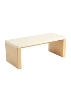 Sage Bluff Indoor Bench - Cream (synthetic illustration; no displayed measurements)